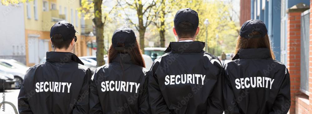 “Safety Host Unit security officer providing professional protection services in Mid-Wilshire/Miracle Mile along Wilshire Boulevard.”