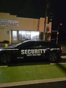 Safety Host Unit private security patrol vehicle in Beverly Hills