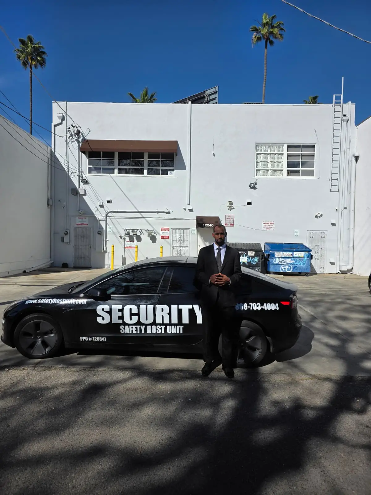 Professional event security management for major music label production in Studio City, California
