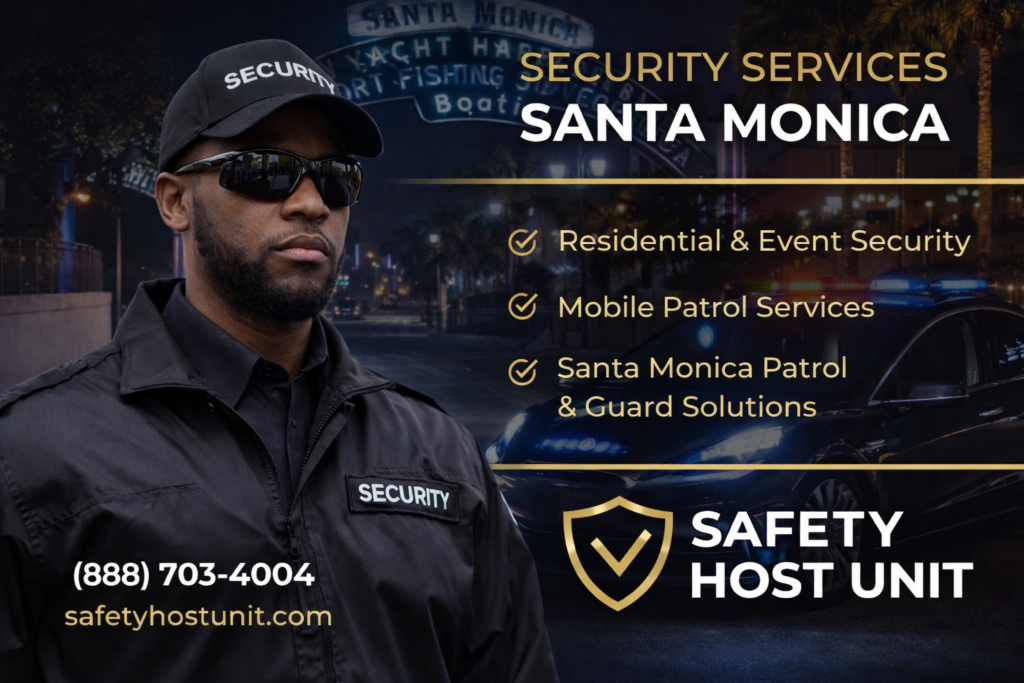 santa monica security guard services