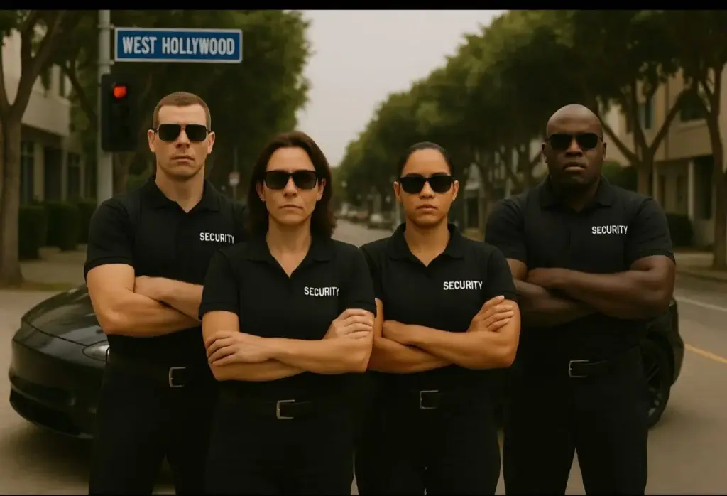 security women and men