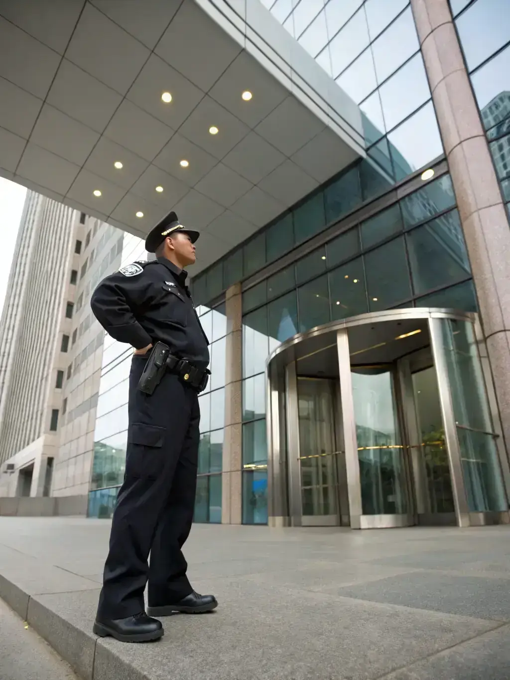 Guard Looking